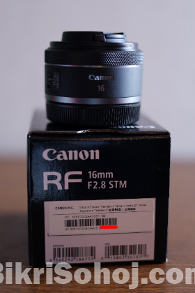 Canon RF 16mm f/2.8